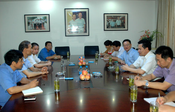 常州市质监局局长王坚刚一行来必发调研