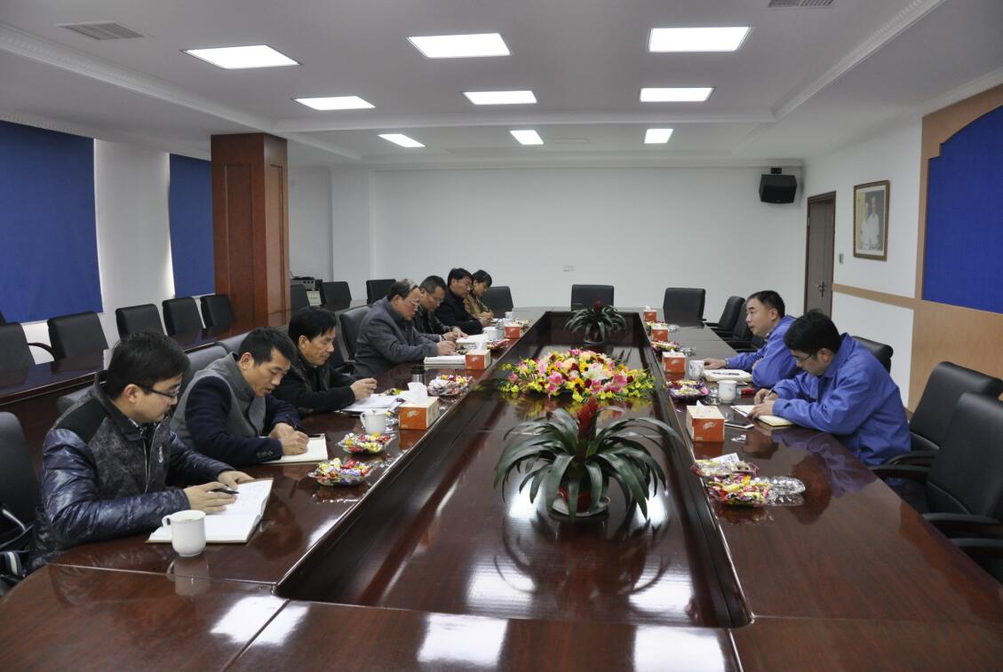 2017年2月9日，，，，常州市经信委副主任张志强一行来必发电缆调研