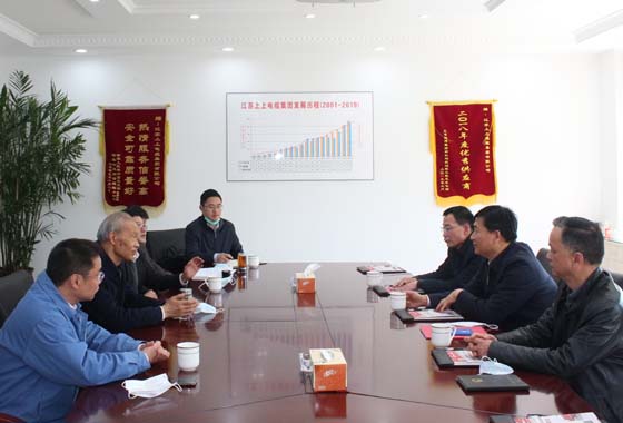 常州市人大常委会副主任盛建良一行来必发调研复工复产情形