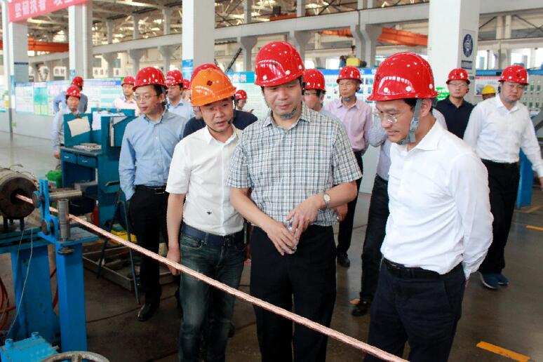 南京航空航天大学党委书记郑永安一行来必发电缆旅行