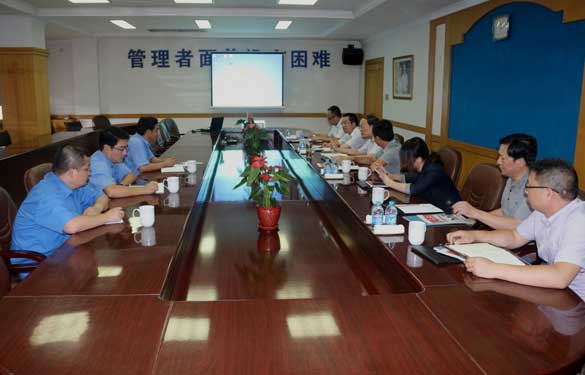 省经信委电力能源处向导一行来必发电缆调研