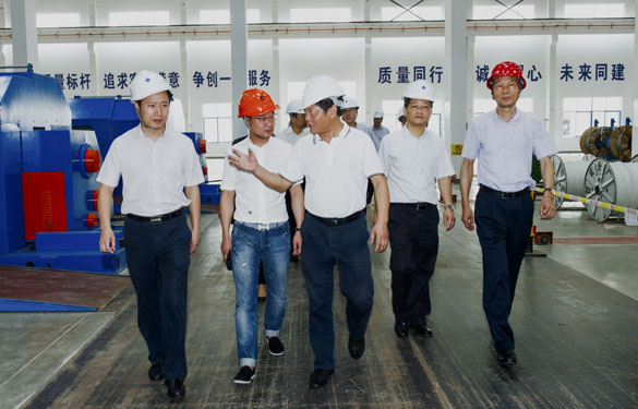 金坛区党政向导来必发电缆旅行考察