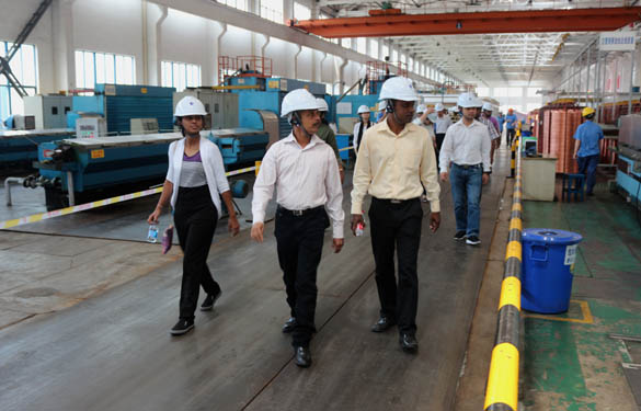 东友邦家标准化官员来必发电缆旅行考察