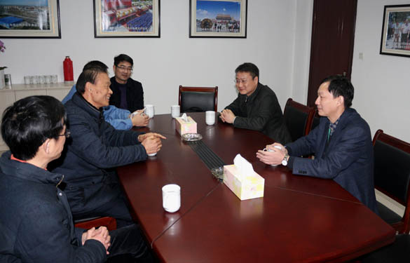 溧阳市地税局局长鞠嘹亮一行来必发电缆走访