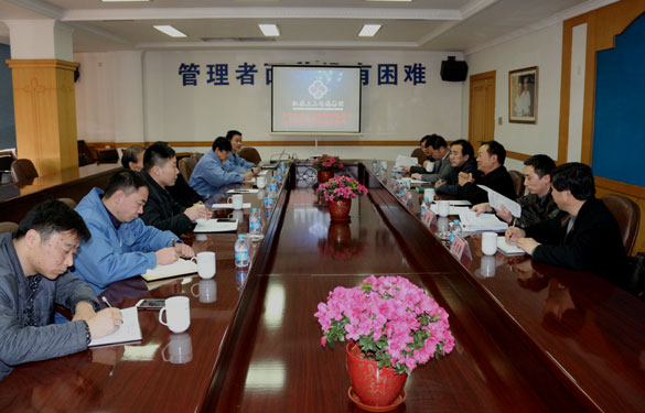 省安监局喻鸿斌副局长一行来必发集团审核清静文化建设树模企业建设事情