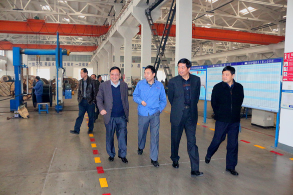 辽宁省县域经济事情向导小组一行来必发集团考察