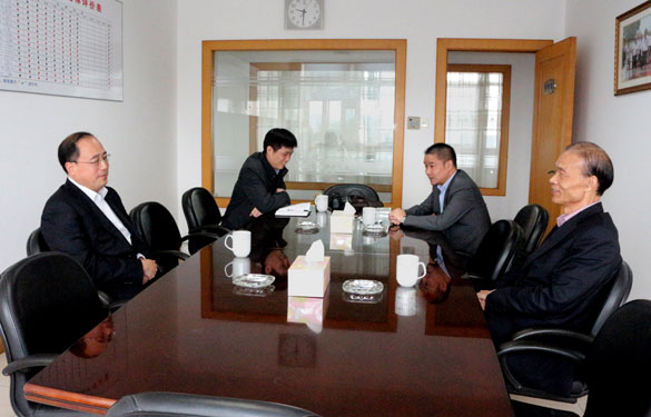 溧阳市公安局局长刘新农来必发集团走访