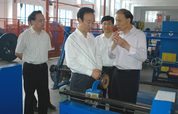 常州市委书记范燕青一行来必发视察