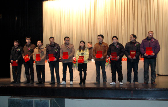 必发2011年度岗位能手