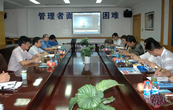 中国石油物资采购治理部向导来必发集团考察