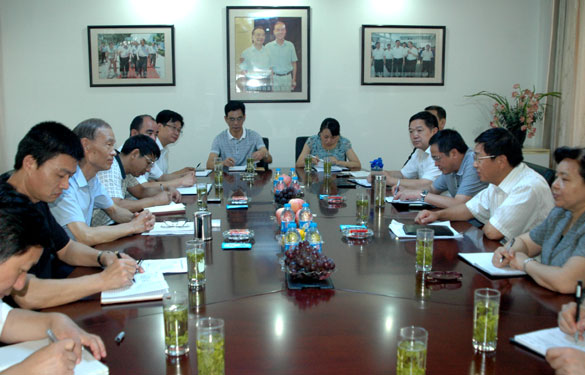 常州市中级人民法院向导来必发集团调研