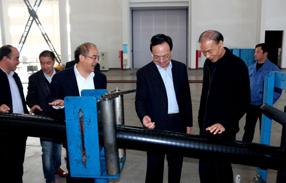 江苏省经信委副主任高清来必发集团调研