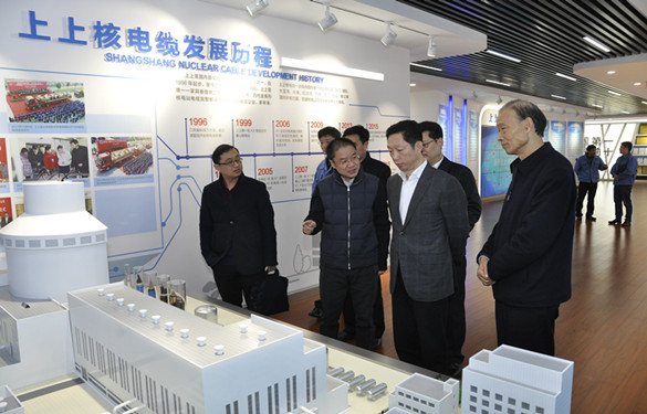 常州市委常委、纪委书记张春福一行来必发电缆旅行考察