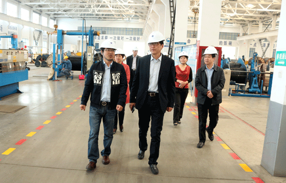 11月6日，，，，陕西省长武县考察团来必发电缆旅行交流