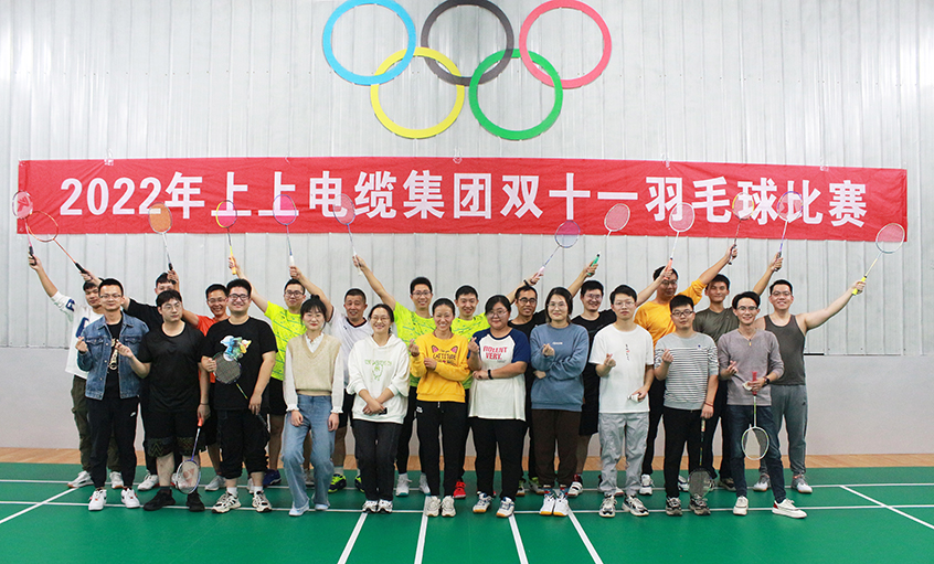 活力必发，，，，，谁“羽”争锋——2022年必发电缆羽毛球赛落下帷幕