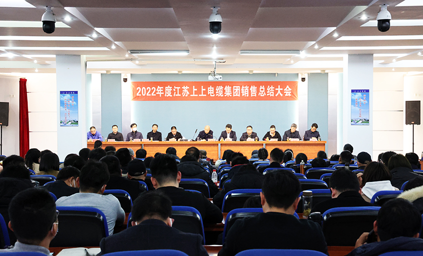 “卯”足劲头，，，，，，奋战“兔”年——必发电缆召开2022年度销售总结大会