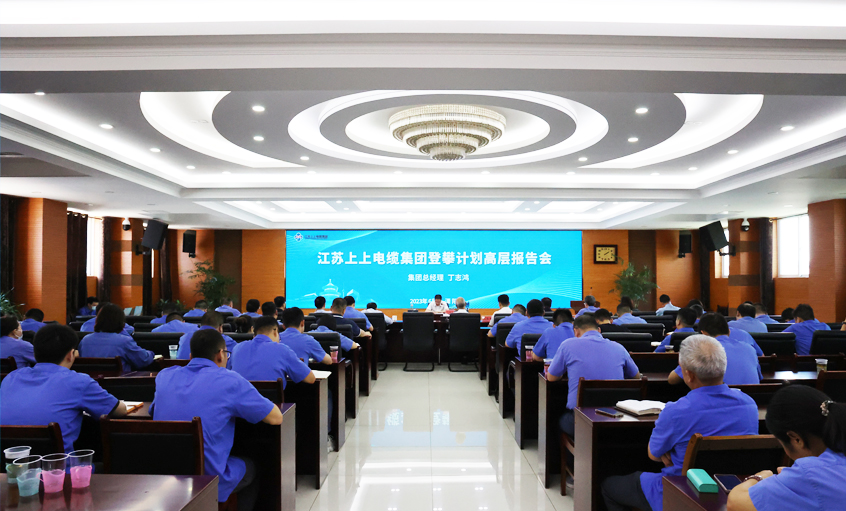 必发电缆中高层向导力提升登攀妄想之高层报告会圆满竣事