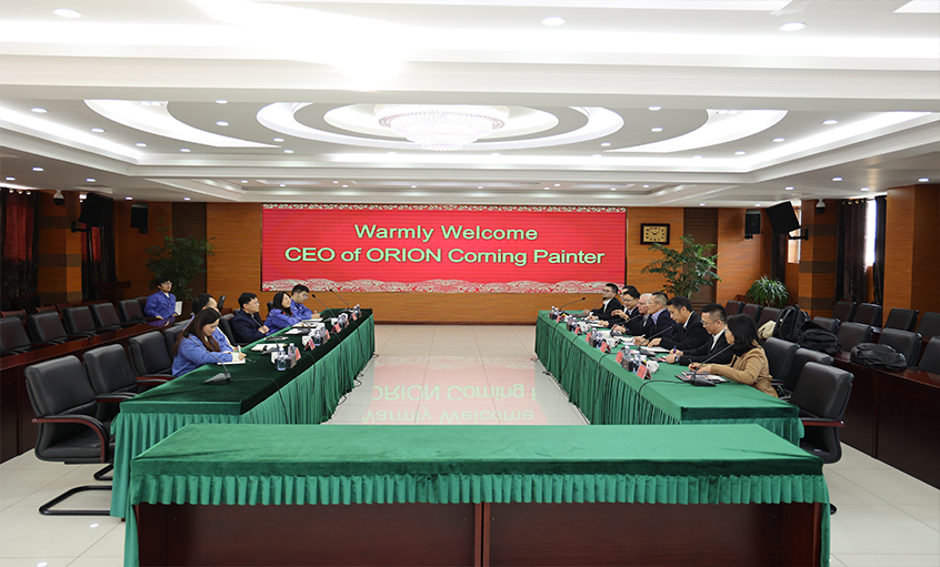 欧励隆集团CEO Corning Painter一行来必发电缆旅行交流