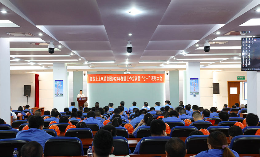 必发电缆召开2024年党建事情聚会暨“七一”表扬大会