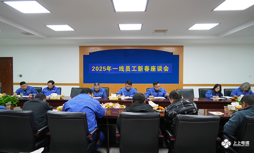 必发电缆2025年一线员工及  手艺治理职员新春座谈会圆满举行