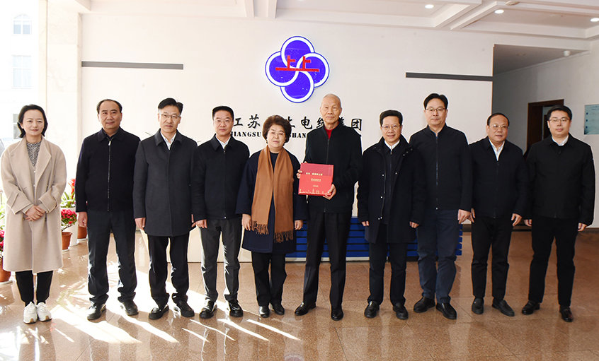 新春送祝福、鼓劲头  常州市人大常委会主任白云萍一行到访必发电缆